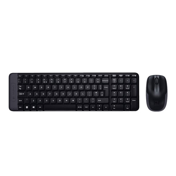 Picture of Logitech MK215 Wireless Keyboard and Mouse Combo for Windows, 2.4 GHz Wireless, Compact Design, 2-Year Battery Life(Keyboard),5 Month Battery Life(Mouse)